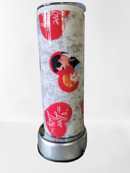 I Love Lucy Fabric Tumbler
