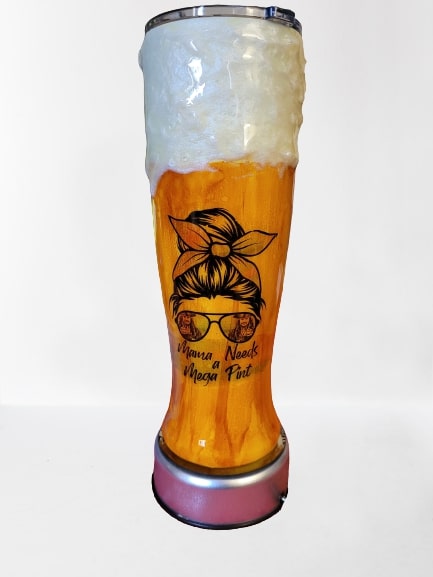 Mama needs...Beer Pint Tumbler