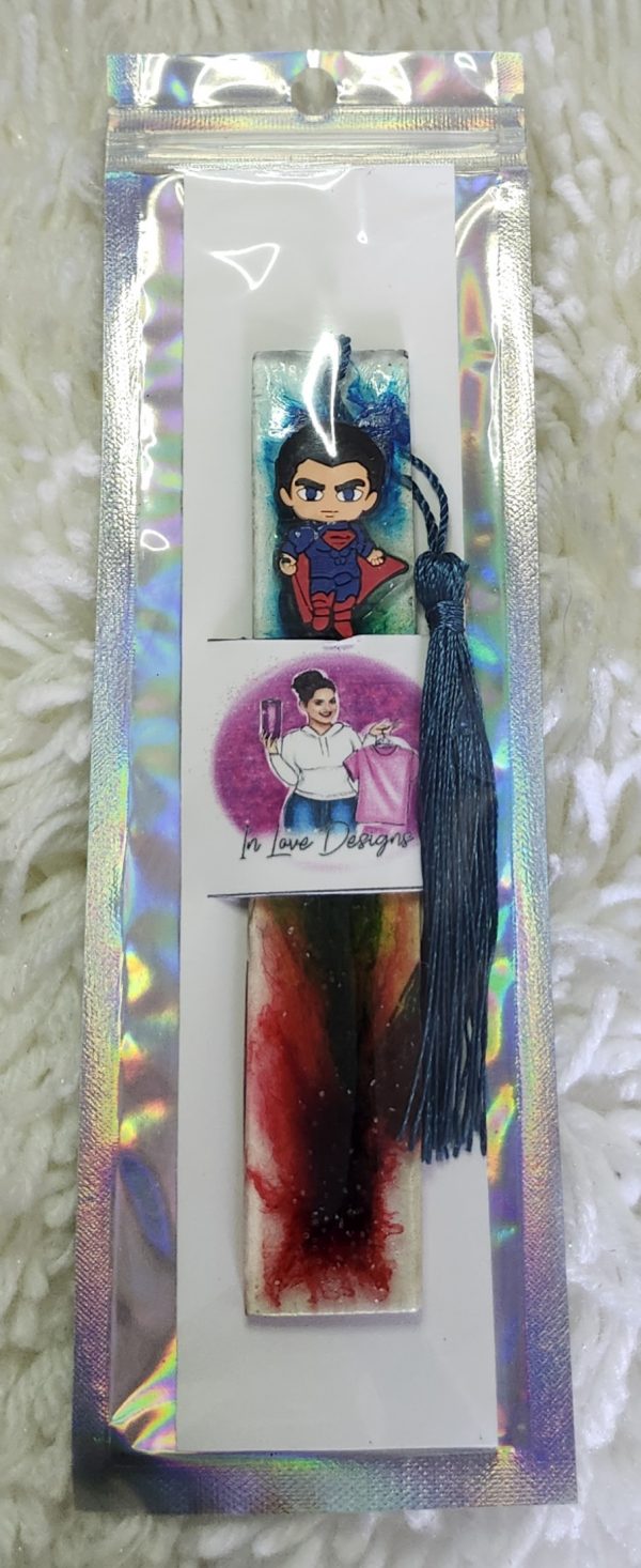 Superman resin Bookmark