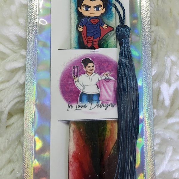 Superman resin Bookmark