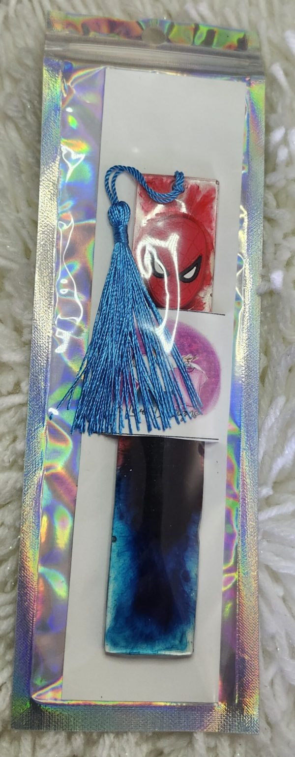Spiderman Resin Bookmark