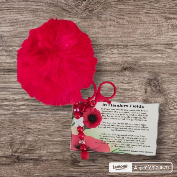 Remembrance Day keychains